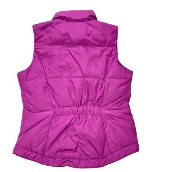 Charter Club Puffer Vest Jacket Womens Large Zip Front Sporty Hiking Windbreaker - Picture 6 of 15